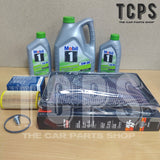 FOR AUDI RS3 2.5 TFSI 8V K&N SERVICE KIT 7L MOBIL 5W30 & BOSCH FILTER K&N FILTER
