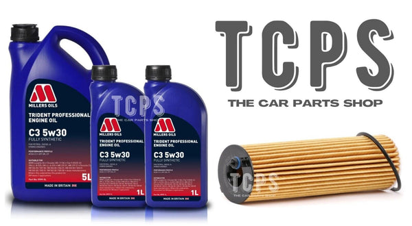 FITS MERCEDES C300 AMG W205 BOSCH SERVICE KIT 7L MILLERS 5W30 & BOSCH OIL FILTER