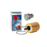NEW BOSCH OIL FILTER & SUMP PLUG FOR AUDI A3 2.0 TDI MK2 OE QUALITY
