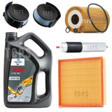 FOR BMW 316i COMPACT E36 1994-2000 SERVICE KIT 5L FUCHS 10W40 & 4 NEW FILTERS