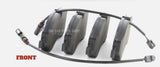 FOR FORD TRANSIT 350 TREND FRONT BRAKE PADS SETS BRAND NEW