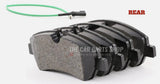FOR FORD TRANSIT 350 TREND REAR BRAKE PADS SET BRAND NEW