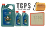 FOR FORD FOCUS 1.5 ECOBLUE TDCI MK4 SERVICE KIT  7L CASTROL 0W20 + AIR OIL FILT