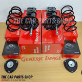 FOR AUDI A4 3.0 TDI V6 MK4 APEC FRONT SHOCK ABSORBERS SPRINGS STRUT TOP MOUNTS 2