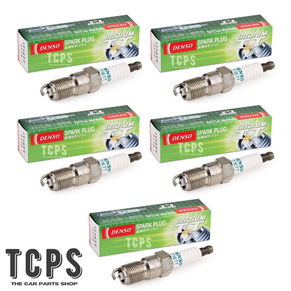 FOR AUDI RS3 89 MODELS ONLY - DENSO IRIDIUM SPARK PLUGS x 5 BRAND NEW
