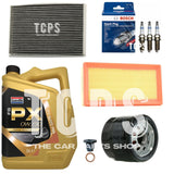 FOR VAUXHALL CROSSLAND X ELITE 2020+ 1.2 PETROL 5L 0W30 AIR OIL CABIN & PLUGS