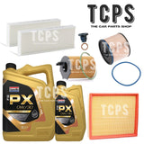 FOR PEUGEOT EXPERT MK3 1.5 HDI 2016+ 6L 0W30 AIR OIL CABIN FUEL SERVICE KIT NEW