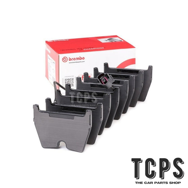 FOR AUDI RS3 8V MK3 2017+ BREMBO FRONT BRAKE PADS WITH ATTACHED SENSOR NEW