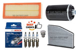 FITS AUDI Q3 2.0 TFSI MK1 FILTERS SERVICE KIT + BOSCH SPARK PLUGS X 4