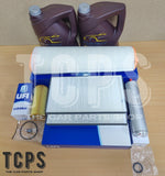 FOR BMW 5 SERIES 525 D E60 E61 COMPLETE UFI SERVICE KIT WITH 10L MANNOL