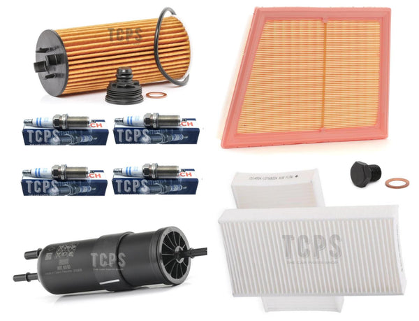 FOR MINI COOPER S 2.0 PETROL F56 SERVICE KIT ALL FOUR NEW FILTER & BOSCH PLUGS 4