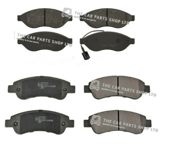 FOR CITROEN RELAY 2.2 HDi 07/11 FRONT & REAR BRAKE PADS BRAND NEW