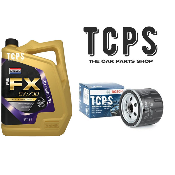 5L GRANVILE & BOSCH OIL FILTER SERVICE KIT FOR HONDA CRV MK4 1.6 IDTEC 2012+