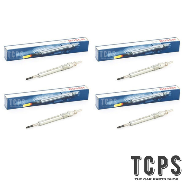 FOR BMW 420D F32 4 X BOSCH GLOW PLUGS BAND NEW