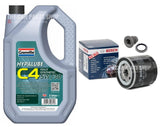FOR RENAULT CLIO MK4 1.5 DCI OIL CHANGE SERVICE KTI 5L 5W30 OIL & BOSCH FILTER