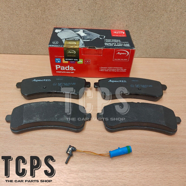 FOR MERCEDES C63 PREMIUM S205 APEC REAR AXLE BRAKE PADS WITH SENSOR