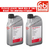 FITS VW SCIROCCO 1.4 TSI MK3 7SPEED 2L SEMI-AUTO DSG GEAR OIL SAE 75W OE QUALITY