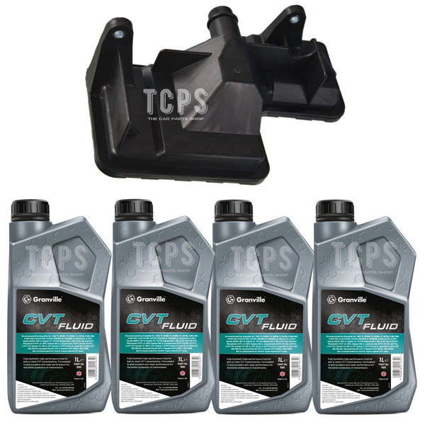 FITS HONDA JAZZ MK2 AUTO GEARBOX CVT TRANSMISSION FLUID 4L WITH OIL FILTER SET