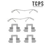 FOR VW GOLF TDI MK6 FRONT AND REAR CLIPS FOR BRAKE PADS (AS SHOWN) NEW