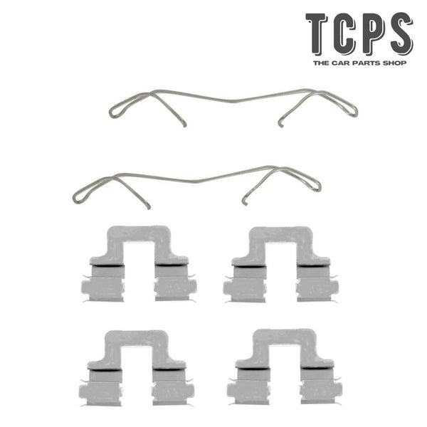 FOR VW GOLF TDI MK6 FRONT AND REAR CLIPS FOR BRAKE PADS (AS SHOWN) NEW