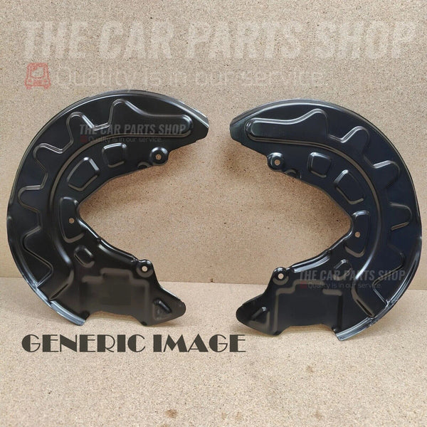 FITS AUDI A3 SPORTBACK 2.0 TDI 8V FRONT BRAKE SPLASH GUARD SET NEW
