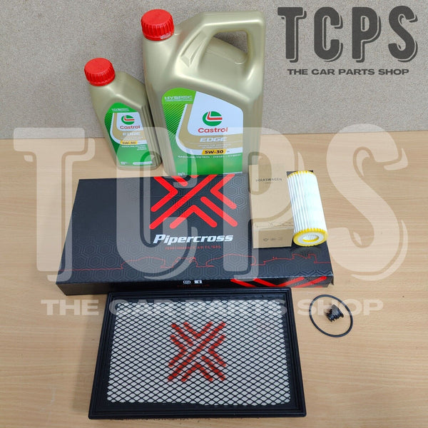 FOR SEAT LEON 2.0 TDI FR 2012+ PIPERCROSS SERVICE KIT AIR OIL FILTER CASTROL OE