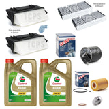 FOR MERCEDES GL350 X166 3L CDI 2012+ FULL SERVICE KIT WITH 8L CASTROL