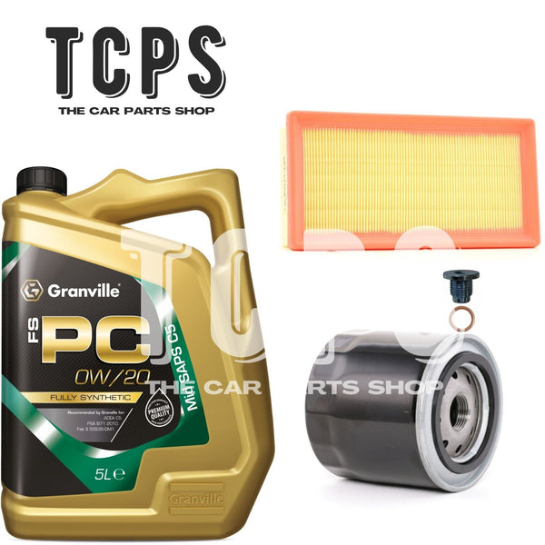 FITS CITROEN C3 PURETECH 1.2 2016+ 5L NEW GRANVILLE OIL AIR & OIL FILTER