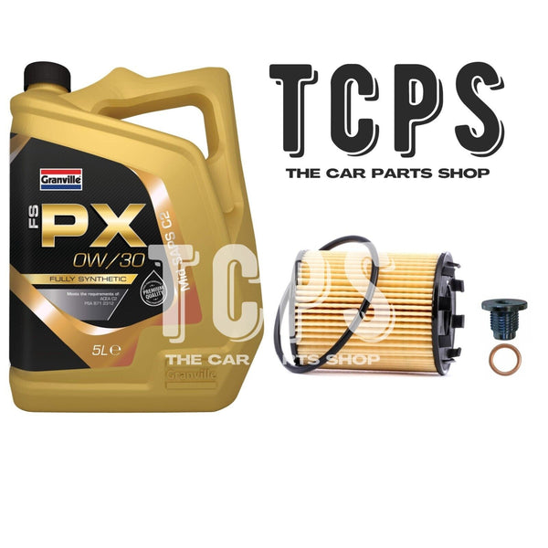 FITS CITROEN DS5 DSPORT 1.6 2016+ 5L GRANVILLE OIL AND OIL FILTER SUMP PLUG NEW