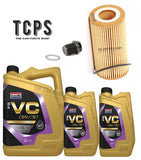 FOR VOLVO V70 2.4 D5 2001-2007 SERVICE KIT 7L 0W30 OIL & OIL  FILTER SET