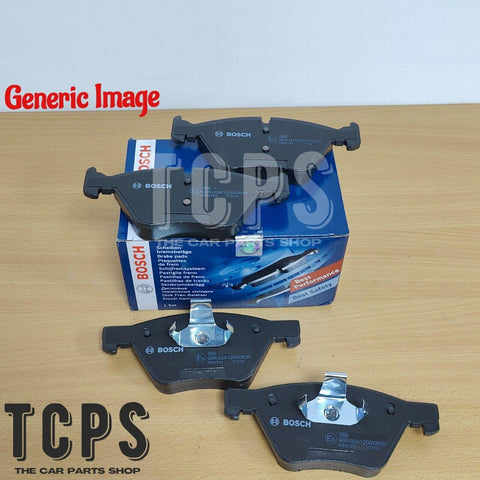 FOR AUDI A3 1.4 TFSI SPORT 8V 2012-2016 BOSCH FRONT BRAKE PADS (ATTACHED SENSOR)
