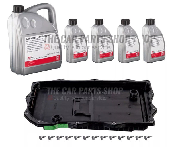 FOR BMW X6 XDRIVE30D E71 8-SPEED AUTO GEARBOX SERVICE KIT 9L ATF & FILTER KIT