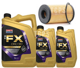 SERVICE KIT FOR JAGUAR XE 2.0D R-SPORT MK1 7L 0W30 OIL WITH NEW OIL FILTER
