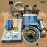 FOR AUDI A4 ALLROAD 3.0 TDI V6 B9 FULL BOSCH SERVICE KIT WITH TRIPLE QX 0W20 7L