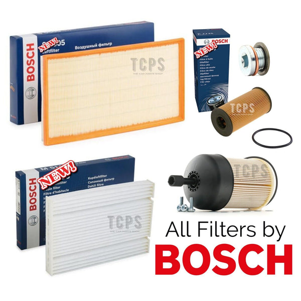 FOR MERCEDES VITO 111 CDI 1.6 W447 BOSCH SERVICE FILTER KIT AND SUMP PLUG