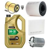 FOR SKODA RAPID 1.6 TDI MK1 COMPLETE SERVICE KIT 5 LITRES TECHNOLUBE & FULL KIT