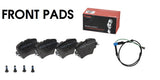 FOR BMW 320i MSPORT G20 FRONT BREMBO BRAKE PADS & WEAR SENSOR BRAND NEW