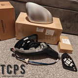 FOR VW GOLF R MK8 1X GENUINE FRONT SIDE MIRROR COMPLETE CASING + HEATED + MIRROR