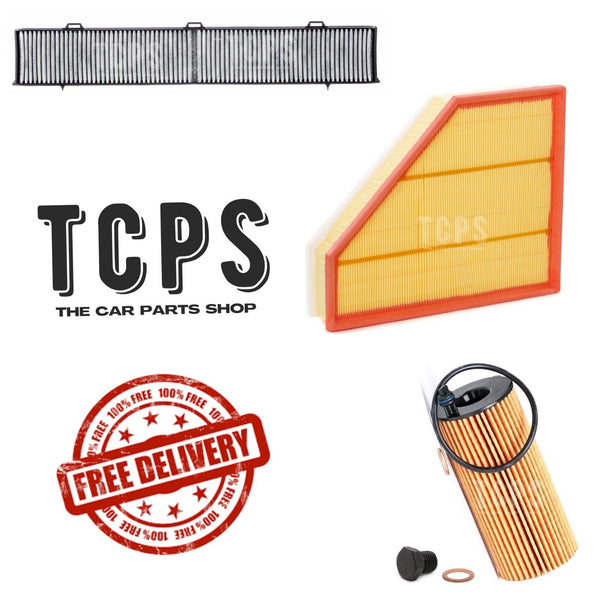 FITS BMW 118D ES E81 FILTER SERVICE KIT AIR OIL CABIN SUMP PLUG NEW