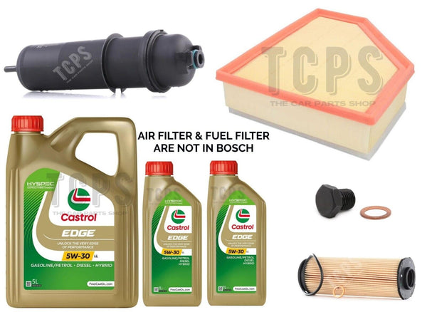 FOR BMW 3 SERIES 330D M SPORT G20 SERVICE KIT FUEL AIR OIL & CASTROL EDGE