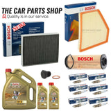 FOR BMW 440i MSPORT F33 COMPLETE SERVICE KIT WITH CASTROL EDGE 7L