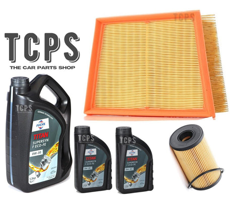 FOR JAGUAR XE 2.0D R-SPORT MK1 SERVICE KIT 7L PREMIUM FUCHS & AIR OIL NEW KIT