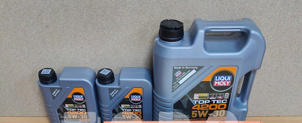 7L LIQUI MOLY 5w30 TOP TEC 4200 LONGLIFE ENGINE OIL