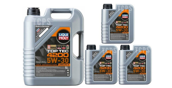 8L LIQUI MOLY 5W30 FULLY SYNTHETIC MOTOR OIL