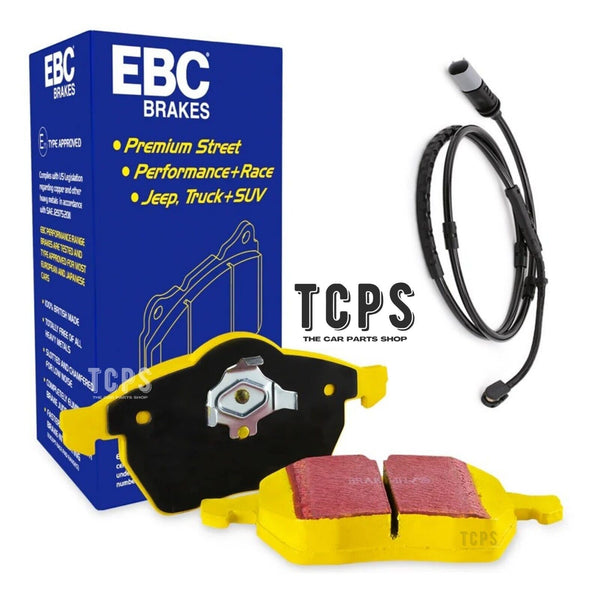 FOR BMW 420D SPORT F36 EBC YELLOW STUFF FRONT BRAKE PADS AND WEAR LEAD
