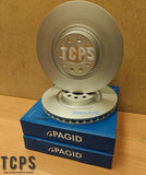FOR FORD TRANSIT CUSTOM 2.0 ECOBLUE MK8 PAGID FRONT BRAKE DISCS 288MM VENTED