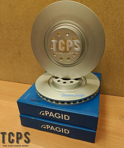 FOR FORD TRANSIT CUSTOM 2.0 ECOBLUE MK8 PAGID FRONT BRAKE DISCS 288MM VENTED
