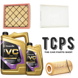 FOR VOLVO V70 MK3 2.5 2016+ 6L 0W30 OIL AIR OIL CABIN FILTER SERVICE KIT NEW