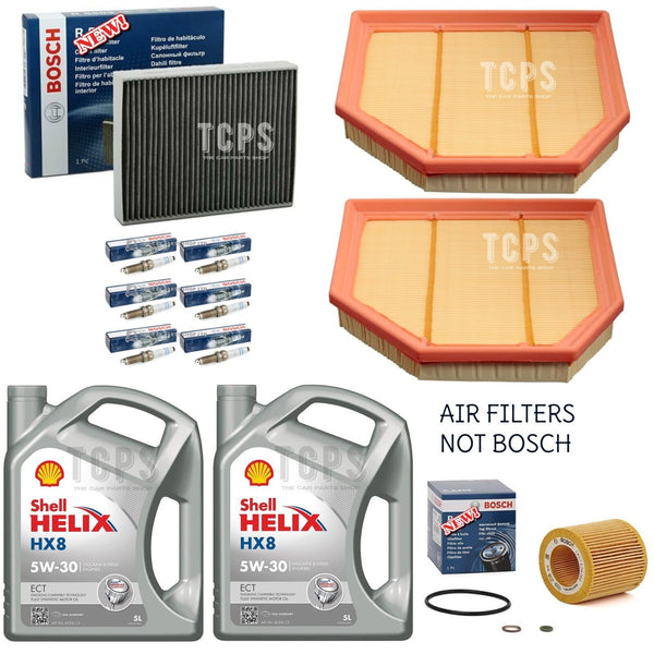 10L SHELL HX8 FULL SERVICE KIT FOR BMW M4 M3 COMPETITION F82