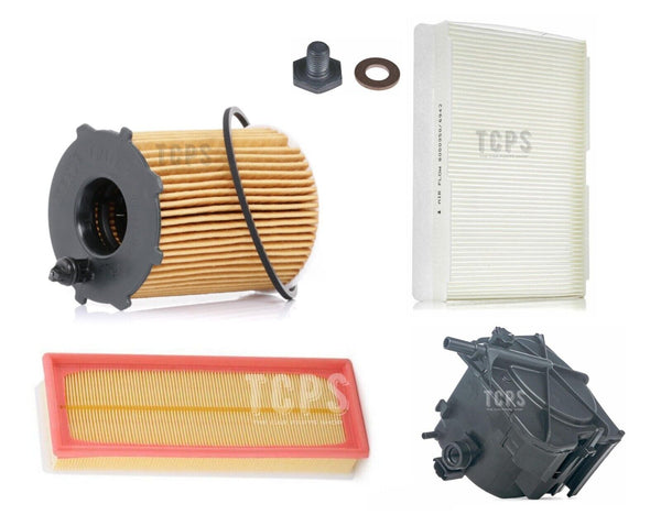 FITS CITROEN C4 1.6 HDI MK1 FULL FILTER SERVICE KIT AND SUMP PLUG